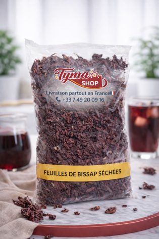 Bissap rouge 500g: fleur d’Hibiscus Naturelle
